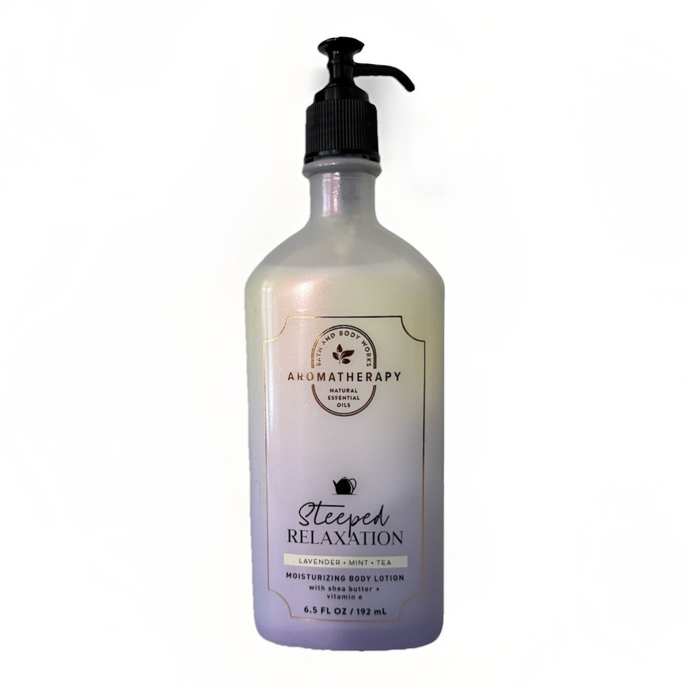 Bath and Body Works Aromatherapy Steeped Relaxation Moisturizing Body Lotion NEW